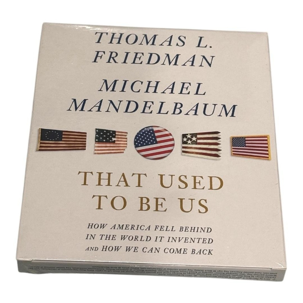 That Used to Be Us Audiobook 6 CDs Sealed Thomas L. Friedman Mandelbaum Audio